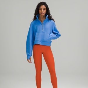 Lululemon scuba oversized funnel neck half-zip